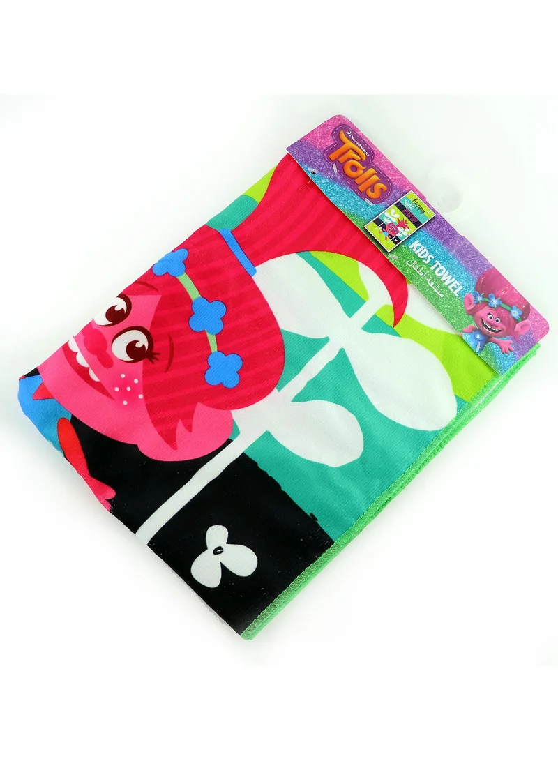 يونيفرسال منشفة شاطئ ميكروفايبر للأطفال من ريم ووركس بتصميم ترولز  ×  سم